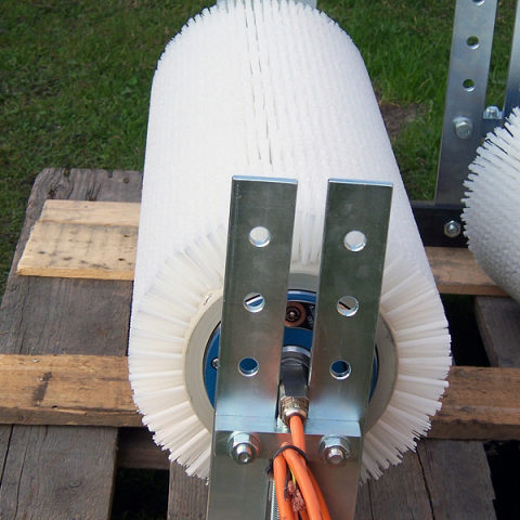 Szczotka oczyszczająca taśmę